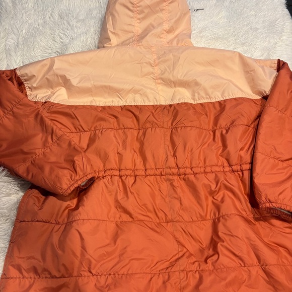 Columbia Women's Flash Challenger Sherpa Lined Long Jacket size XXL IN PEACH - Picture 12 of 14